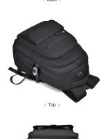 Mochila Oxford multicapa impermeable y elegante, mochila de gran capacidad para estudiantes, viaje Simple, fuera de la ciudad - details 24