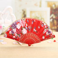 Abanico De Lujo En Estilo Español Vintage Con Diseño De Estampado Y Encaje Plegable Para Danza Y Decoración De Bodas Y Fiestas - details 16