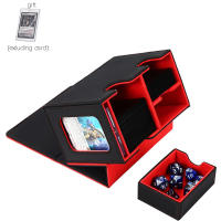 Estuche De Tarjetas De Colección De Cuero Con Cierre Magnético Para Cartas De Magic Y Deportes Protección Adecuada Para Tarjetas De Juego - details 5