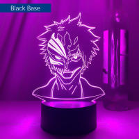 Lámpara Nocturna LED De Anime Bleach Con Máscara Para Decoración De Habitación De Niños Luz De Noche Para Regalos Para Niños Decoración De Estudio Luz 3D Incluye Bombillas - details 2