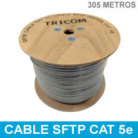 Cable SFTP  Categoría 5e. 305 metros. TRICOM - details 0