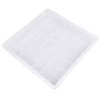 Molde De Plástico Para Camino DIY Fabricante Molde De Jardín Con Agujero En El Medio Para Hormigón Armado - details 9