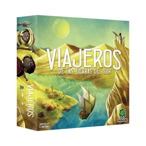 Viajeros de las Tierras del Sur - Juego de Mesa de Gestión de Cartas y Estrategia - 1