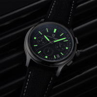 Reloj De Cuarzo Multifuncional Para Hombre PAGANI DESIGN 2024 40MM Cristal De Zafiro Con Capa AR Chronógrafo Deportivo Resistente Al Agua Y Luz Propia - details 4
