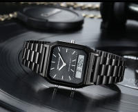 Reloj Deportivo De Lujo Para Hombres Y Mujeres SANDA Estilo G Dual Display LED Digital Y Analógico Acero Inoxidable Resistente Al Agua Cronógrafo Luminoso - details 12