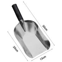 Pala De Jardín Multifuncional De Acero Inoxidable Diseño De Cuchara Plana Portátil Para Riego Plantación Cultivo Y Weeding - details 5