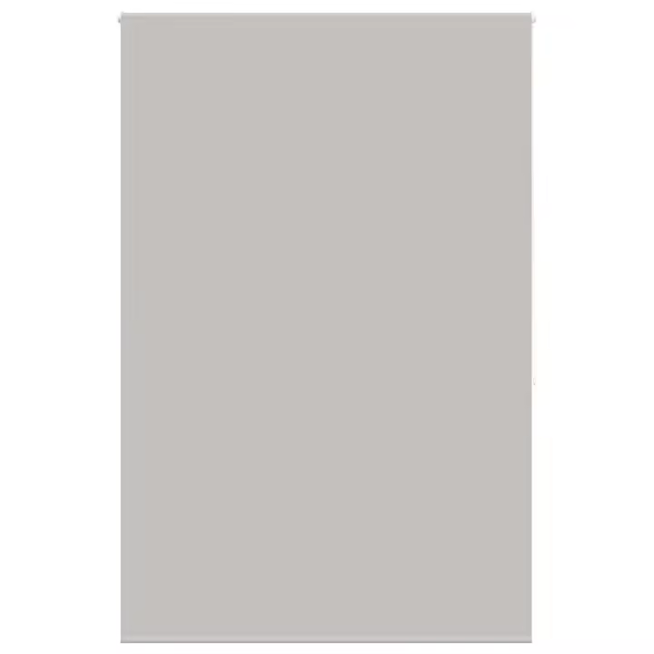 vidaXL Estor enrollable para ducha tela 160x240 cm ancho 156 cm en color Gris claro/Círculos/Cuadrado y más | protección solar decorativa para ventanas hogar oficina dormitorio fácil de instalar - 1