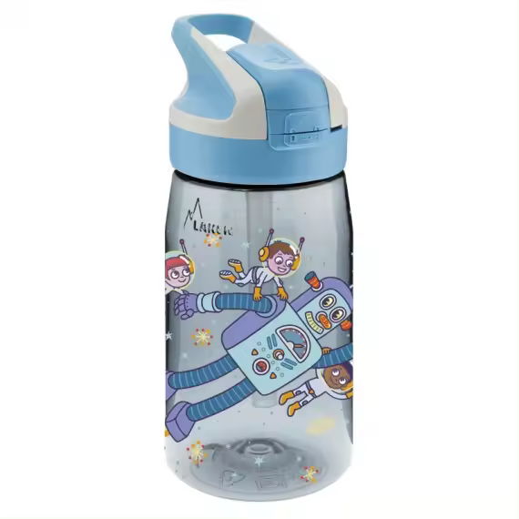 Botella SPACE ROBOT de Tritan 450 ml con Tapón Summit de Laken - 1
