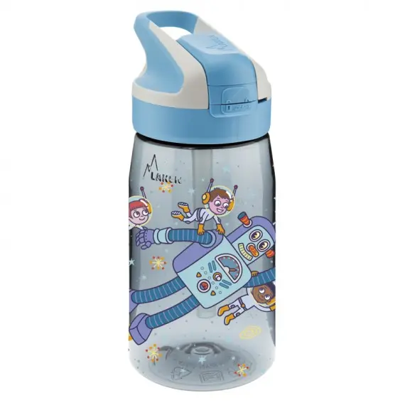 Botella SPACE ROBOT de Tritan 450 ml con Tapón Summit de Laken - 1