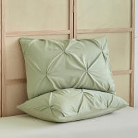 Juego De Cubierta De Cama 3pcs Diseño De Torcimiento Artesanal Sencilla Y Superior Materiales Suaves Y Cómodos Adecuado Para Habitación De Hombres Y Mujeres Decoración De Dormitorio - details 9