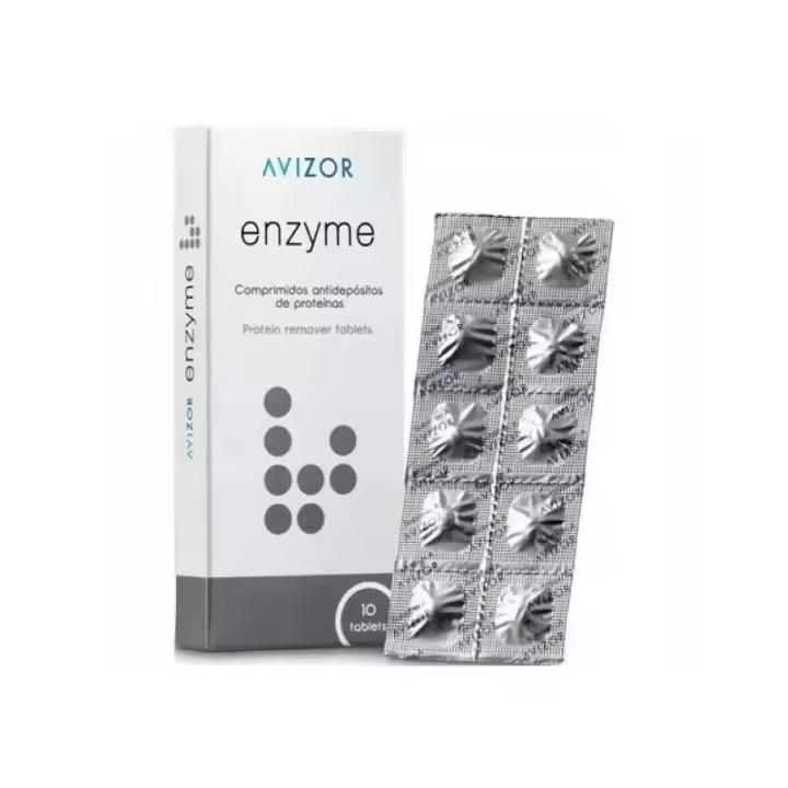 AVIZOR ENZYME  ANTIDEPOSITOS DE PROTEINAS PARA LENTES DE CONTACTO - 1