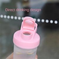 Botella Deportiva De 300ml/10.59oz Plástico Sellado Para Beber Con Mezclador De Proteínas Taza De Bebida Para Cocina - details 6