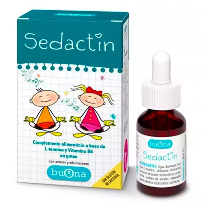 Buona Sedactin Gotas 20ml - Complemento Alimenticio para el Sistema Nervioso - 1