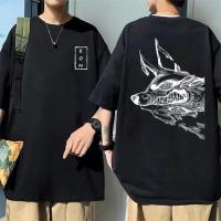 Camiseta De Algodón Unisex Con Estampado De Cadillo Para Hombre Y Mujer Camiseta De Cuello Encolado Harajuku Y2k Ropa Suelta Y Grande - details 2