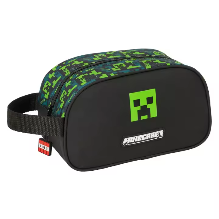 Maletas y bolsas Estuches Safta Estuche Minecraft Tnt Negro - 1