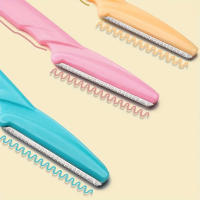 Juego De Tijeras Para Cejas Y Rostro En Colores Variados 40/30/12/10 Pcs Herramientas Multifuncionales Con Cubierta De Precisión Para Seguridad - details 4