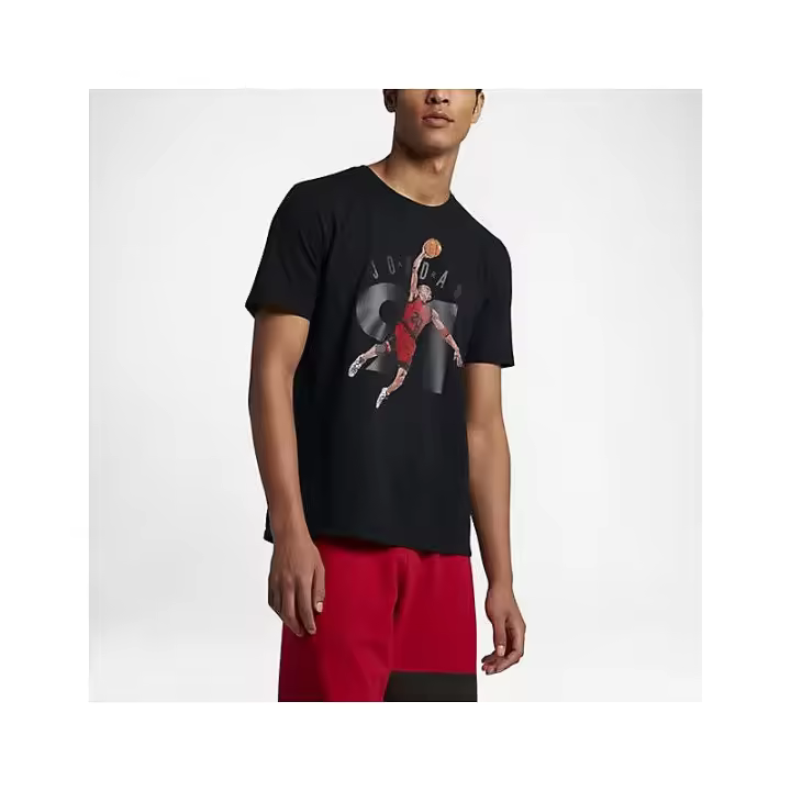 CAMISETA AIR JORDAN 6 "91" BLACK. - 1
