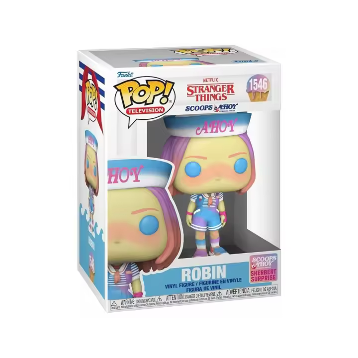 Funko Pop Television Stranger Things Scoops Ahoy Figura Robin 79997 - 1