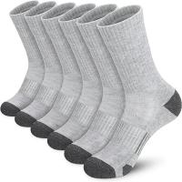 6 pares de calcetines de gimnasio al aire libre para hombre, alta calidad, cómodos, suaves, agarre al suelo, fútbol, talla grande, nuevo estilo - details 2