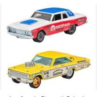 Hot Wheels 63 Plymouth Belvedere & '65 Dodge Coronet Mattel HKF56 - details 3