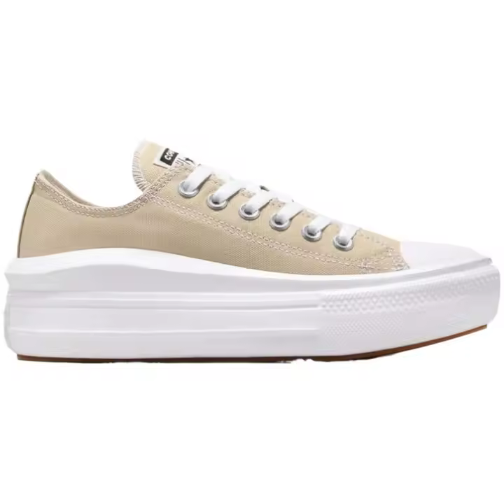 Zapatillas marca Converse modelo A07580C para mujer en color beig - 1