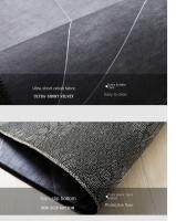 Carpetas De Veludo Cristal Modernas Y Minimalistas Con Estampado Rayado Para Escritorio De Comedor Estudio Sillón Resistente a La Suciedad Para Dormitorio Y Oficina - details 17