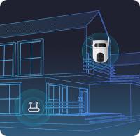 EZVIZ H9C Cámara de Vigilancia WiFi Exterior 6MP con Doble Lente 2K+2K, Visión 360°, Visión Nocturna en Color, Detección Inteligente de Personas y Vehículos, Seguimiento Automático, Audio Bidireccional y Modos de Patrulla Inteligente - details 8