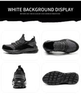 Zapatos De Seguridad Para Hombre Zapatillas De Trabajo Con Punta De Acero Ligeros Botas De Seguridad Antipinchazos Sneakers Con Kevlar - details 3