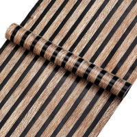 Papel Tapiz PVC Impermeable De 45cm Para Decoración De Hogar Pared Escritorio Armario Rayas De Madera Autoadhesivo Para Oficina Y Estudio - details 4
