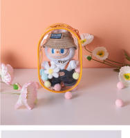 Cubierta Inteligente Para Muñeca Labubu Pop Mart 12*6.5*18cm PVC Translúcido Alta Calidad Protectora Para Juguetes Infantiles Disponible En Diferentes Colores - details 6