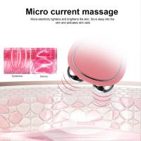 MAQUINA DE LIFTING FACIAL EMS MÁSSEJADOR ROLLO MICROCORRIENTE DISpositivo De Belleza Rejuvenecimiento Y Acondicionamiento De La Piel Herramienta Esculptor De Rostro - details 4