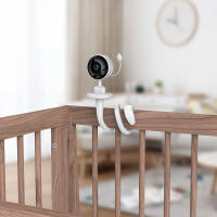 Monitor De Bebé KERUI Con Montaje En Pared Cámara IP HD Video WiFi Mini Sensor De Movimiento Temperatura Y Sonido Compatibilidad Tuya Smart Home - details 1