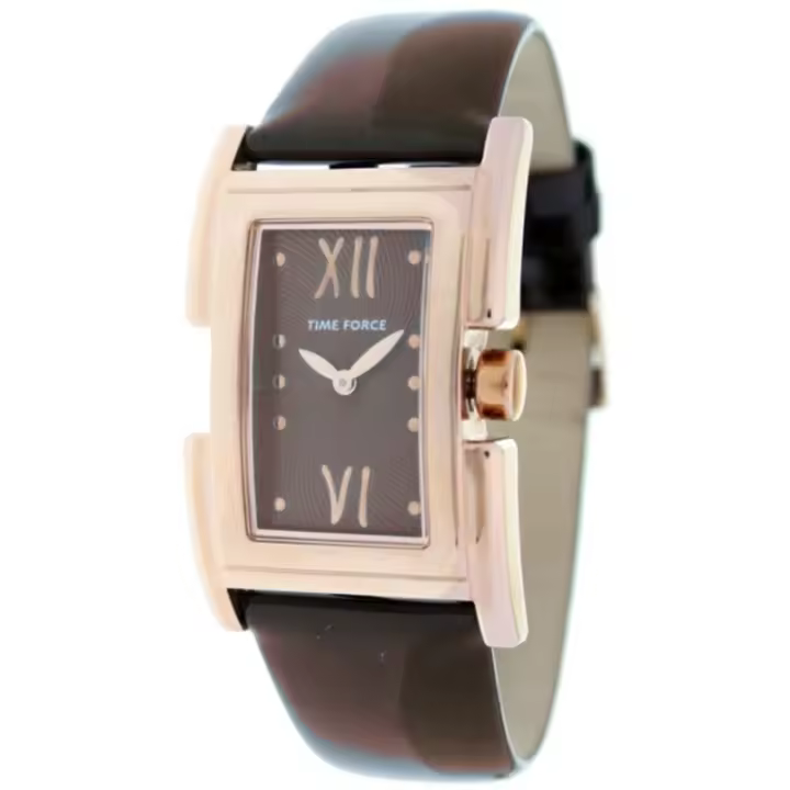 Time Force Tf3290l16  Reloj Para Para Mujer Color Negro - 1