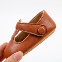 Zapatos De Niña Bebé Caminar Plana PU Cuero Vestido Zapatos Planos Para Niña Escuela Tacón Bajo Cómodo Transpirable Tornillo De Cierre - details 16
