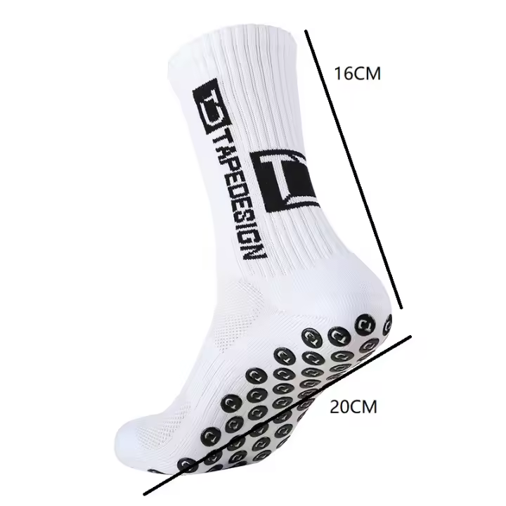 Calcetines De Fútbol Antideslizantes Para Niños Y Mujeres Talla 36-40 Pack De 1/4/6 Pares Altura Media Ideal Para Entrenamiento Y Competición - 1