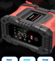 Cargador De Batería Automático Inteligente 12V/24V Para Coche Con Reparación De Pulso Para AGM Gel Ácido Plomo Carga 7 Segmentos - details 9