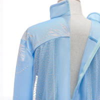 Vestido De Princesa Elsa 2 Para Niñas Disfraz De La Reina De La Nieve Vestido De Carnaval De Lujo Talla A-Line Con Aplicaciones De Poliéster Para Edad 7-13 - details 9
