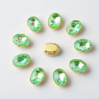 10x14mm Ovalado Diamante Coloreado Para Manualidades Joyería Vestimenta Zapatos Sombreros Accesorios DIY Bordado De Ojo De Caballo - details 8