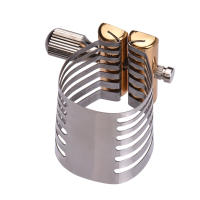 Ligadura De Saxofón Compacta Y Duradera Con Ajuste Por Tornillo Para Saxofón Alto Material Plástico/Rubber Duro Accesorio Musical - details 14