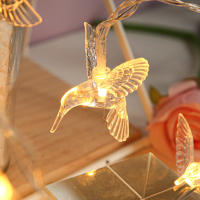 Luces De Cola De Golondrina RGB 6M 40LED Para Decoración De Habitaciones Y Fiestas Navideñas Luz Faeira Para El Hogar Interior - details 8