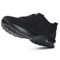 Botas De Trabajo Con Almohadilla De Aire Para Hombres Zapatos De Seguridad Transpirables Antisísmicos Con Punta De Acero Protección Contra Puntas - details 17