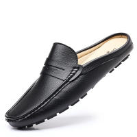 Zapatos Casuales De Verano Para Hombre YRZL Mocasines De Cuero Hechos a Mano Moda Driving Pantuflas De Conducción Slip on Loafers Para Exteriores - details 13
