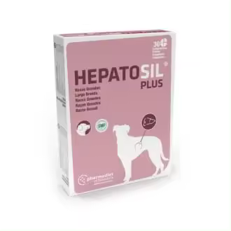 Pharmadiet Hepatosil plus Razas grandes 30 comp - 1