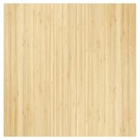 vidaXL Alfombra rectangular bambú 100x100 cm Color Negro,  Natural,  Marrón y mas Alfombras de área  Alfombra de Piso para Sala de Estar Dormitorio Habitación Salón - details 1