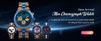 Reloj De Cuarzo Para Hombre BOBO BIRD De Madera Lujo Estilo Militar Con Cronógrafo Y Caja De Madera Relogio Masculino - details 1