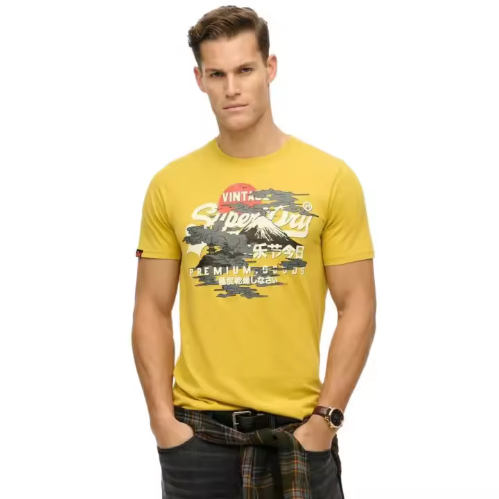 Superdry Camiseta De Manga Corta Vl Tokyo Relaxed - 1