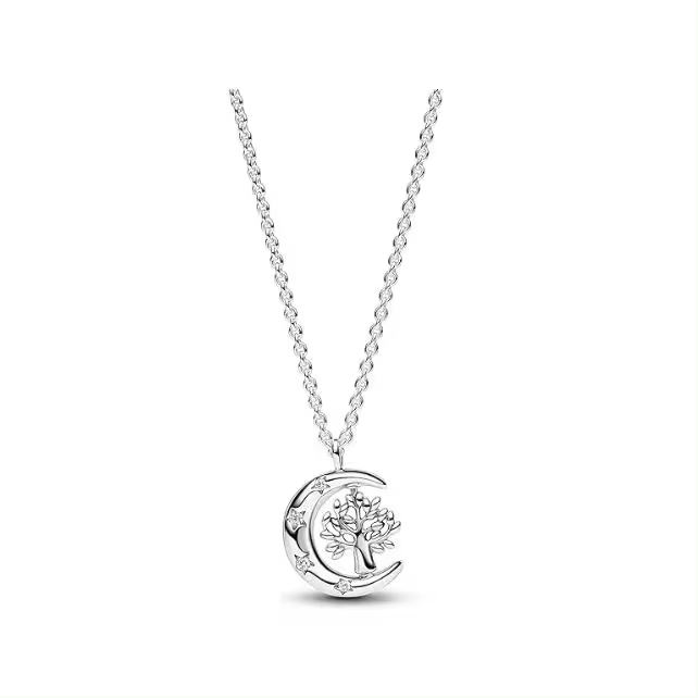 PANDORA Moments Colección Luna, Viene con El embalaje de Caja de Giunte original. - 1