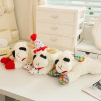 Juguete De Peluche Suave Y Duradero Para Masticar De Oveja Y Alpaca Para Perros Medianos Juguetes Interactivos Para Divertirse - details 2
