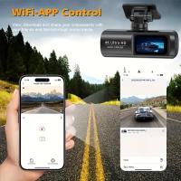 Cámara para coche de 2160P: 4 MP, ángulo de disparo de 170°, GPS, detección de colisiones, Wi-Fi, pantalla IPS de 1,5 pulgadas - details 2
