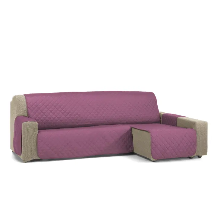 Funda Cubre Protector Sofá Chaise Longue Modelo Nina - Chaise Longue Izquierdo y Derecha - Fabricado en España - S&T Sofa Covers - 1